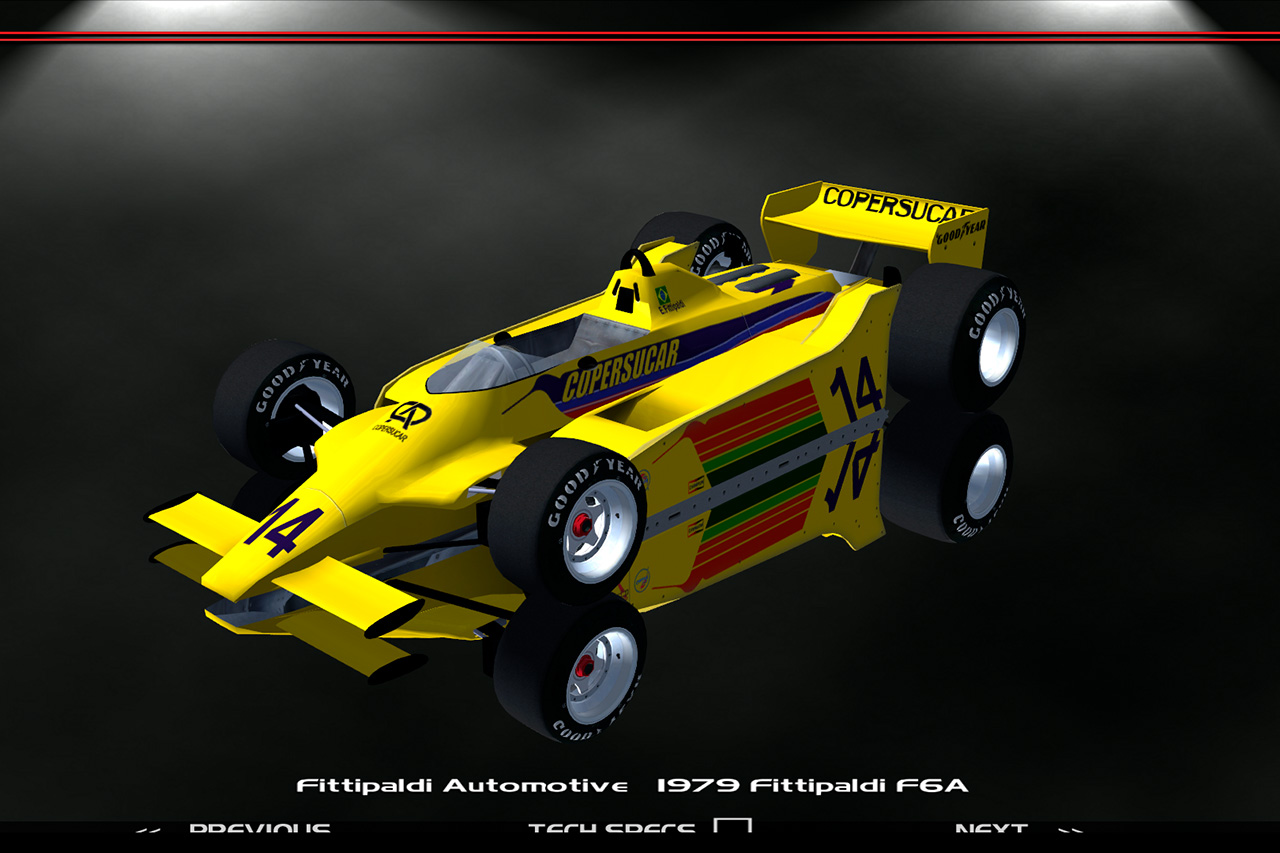  1979 FITTIPALDI F6A